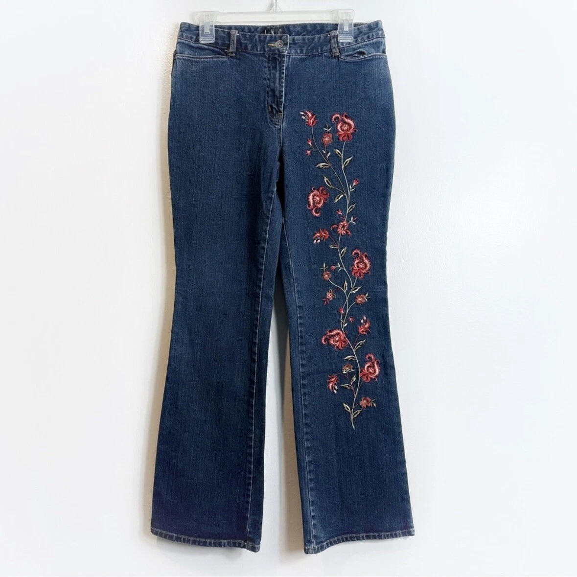 Inc embroidered jeans clearance