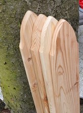 Zaunlatten 2x9x80cm Sibirische Lärche 33 Stück Muster E