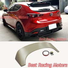 For 2019-2026 Mazda 3 5dr Hatchback Ms Style Rear Roof Spoiler Wing Abs For 2019-2026 Mazda 3 5dr Hatchback Ms Style Rear Roof Spoiler Wing Abs