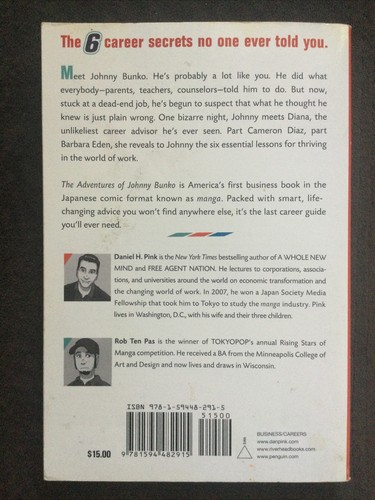 The Adventures Of Johnny Bunko By Daniel H. Pink (Paperback, Riverhead) - Picture 2 of 3