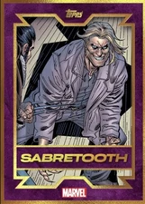 [DIGITAL CARD] Topps Marvel - Sabretooth - X-Collection - Purple