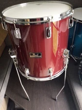 Pearl Dark Burgundy 8 Lug Drum With Legs