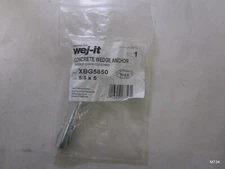 Wej-It | Part# XBG5850 | 5/8" x 5" Concrete Wedge Anchor | 013918283571