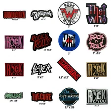 Whitesnake Weezer The Who Queen We Will Rock You Slayer Scorpions Iron On Patch