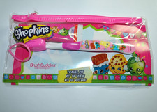 Brush Buddies Shopkins Toothbrush Cap toothpaste expired 1 set