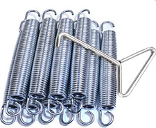 6.5" Trampoline Springs Heavy Duty Galvanized Steel Replacement Spring Set  Come