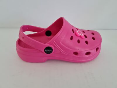 De Fonseca Ancona Clogs Mädchen Fuchsia Mit Rück Riemen - 2 Cm Absatz