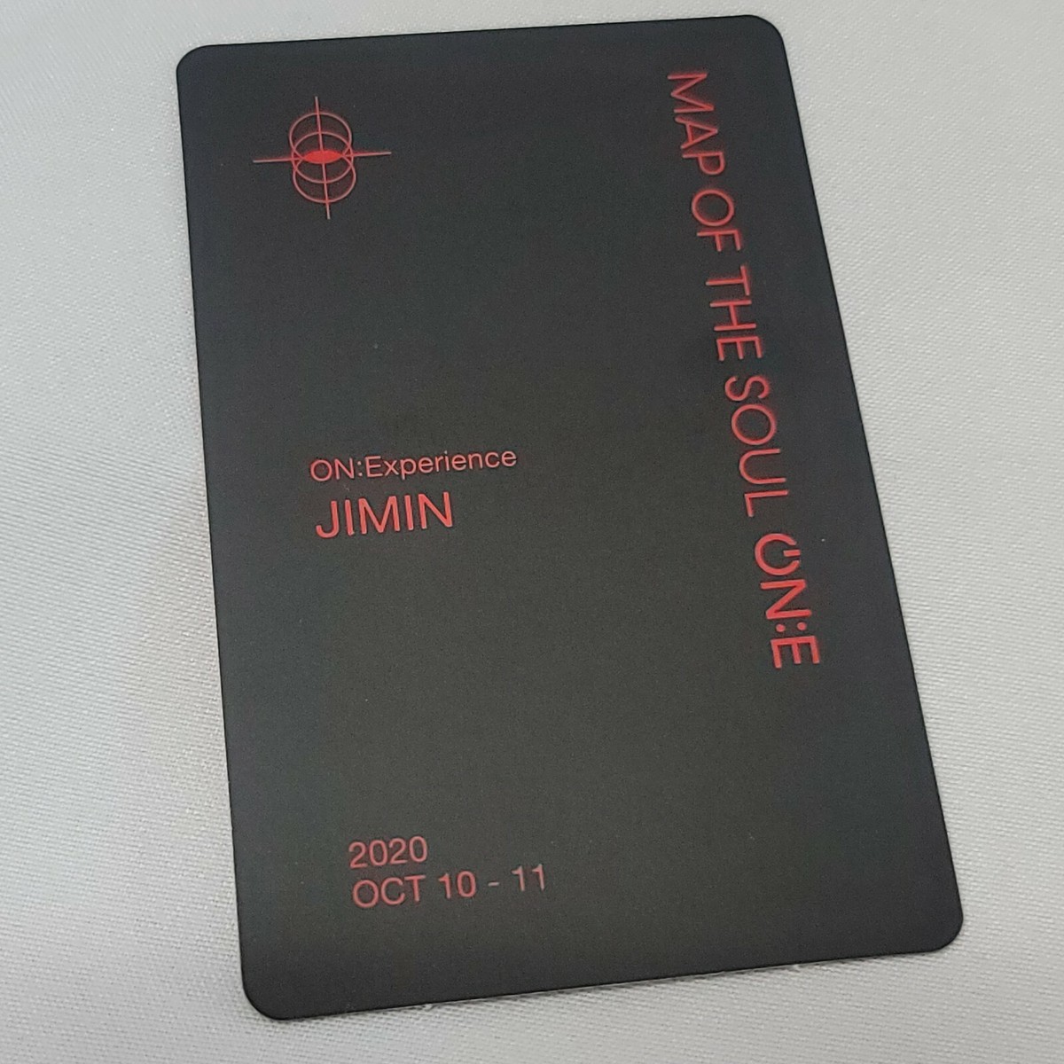 BTS MAP OF THE SOUL ON:E DVD Official photocard | eBay