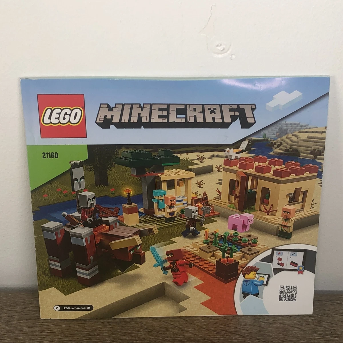 Lego 21160 minecraft the illager raid building set new arrivals