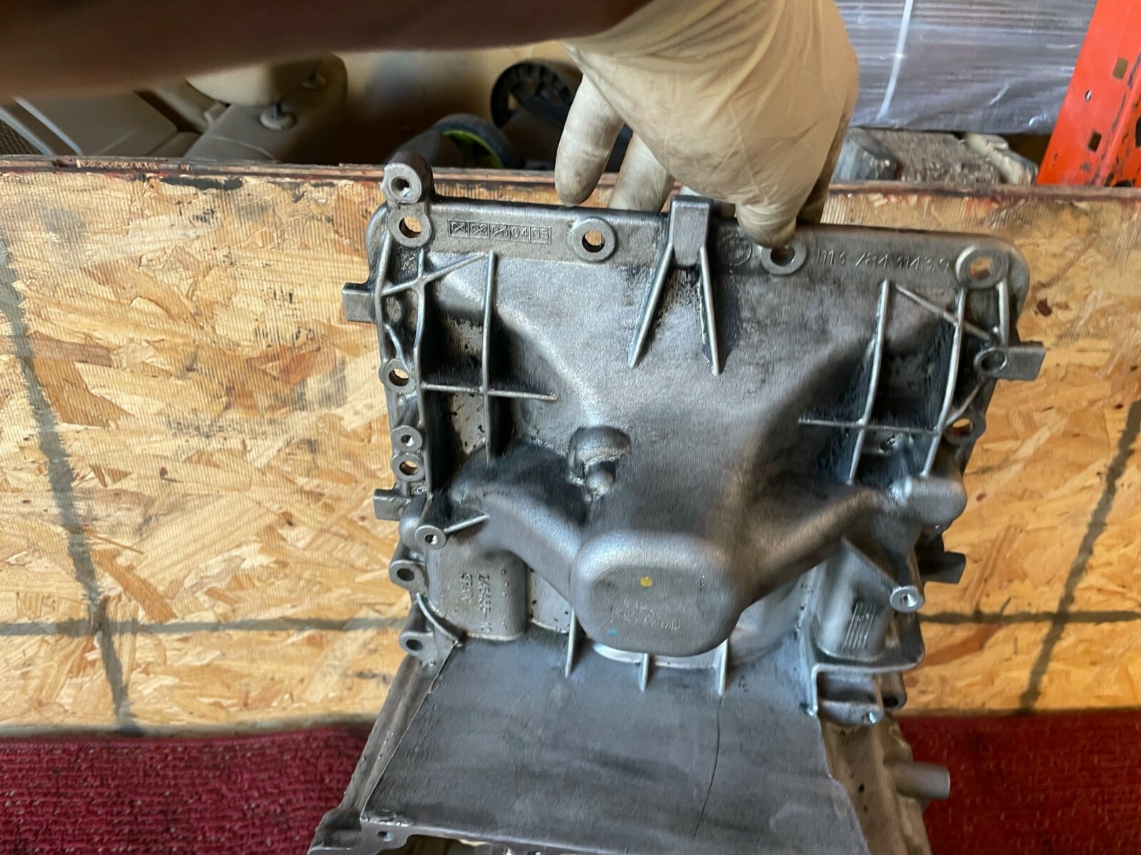 BMW 2012-2019 F06 F13 F10 M6 M5 S63 ENGINE MOTOR UPPER OIL PAN OEM  