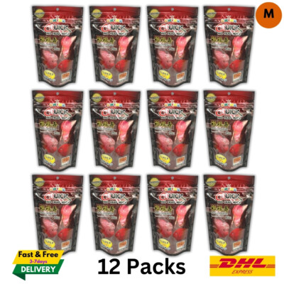 Okiko Cichlid Flowerhorn Fish Food Quick Red Head Floating M Pellets 12 of 100g