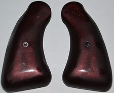 Colt Cobra Agent Courier Pistol Grips Black Russet Plastic With Screw