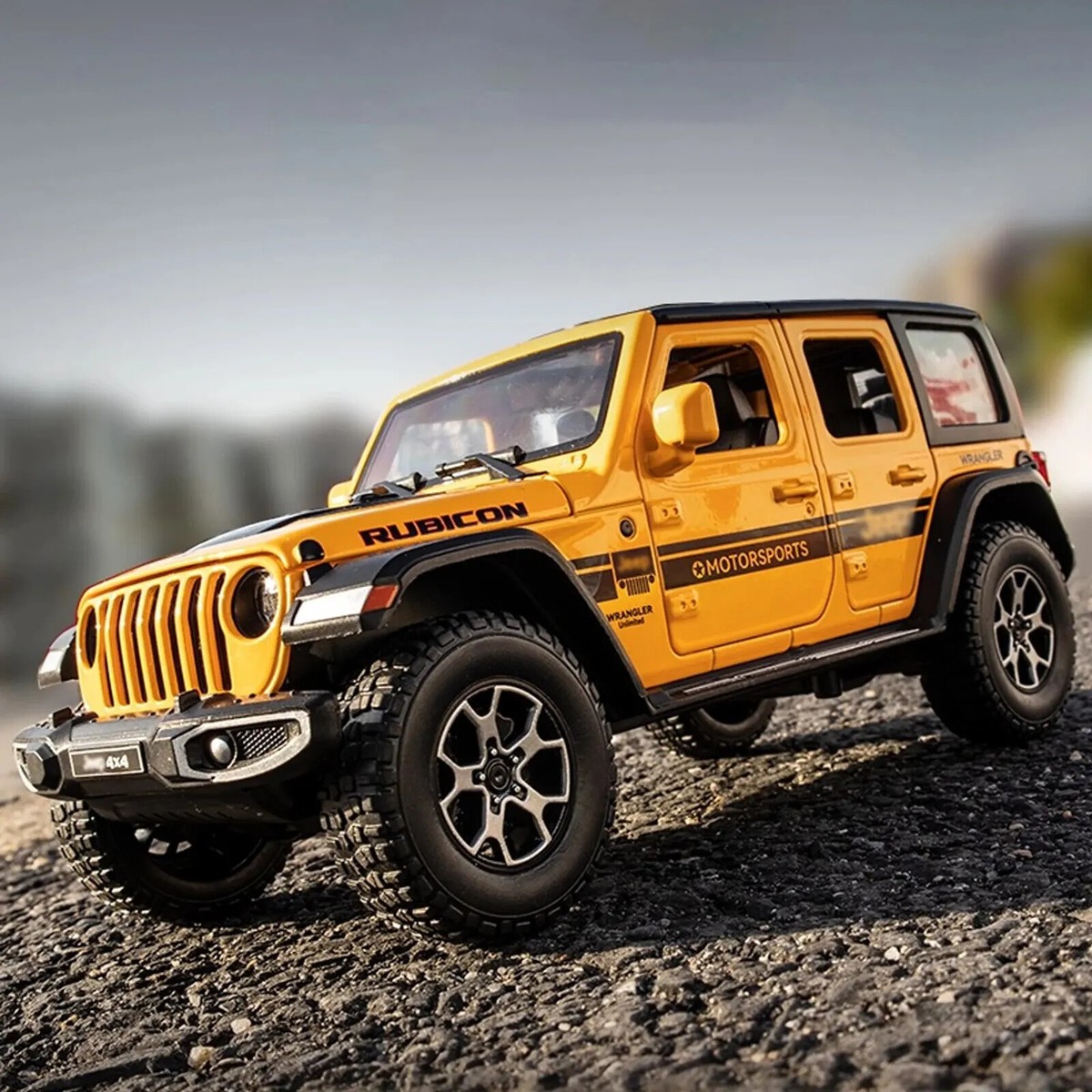 1:22 JEEP Wrangler 2025 Diecast Car Model Simulation Kids