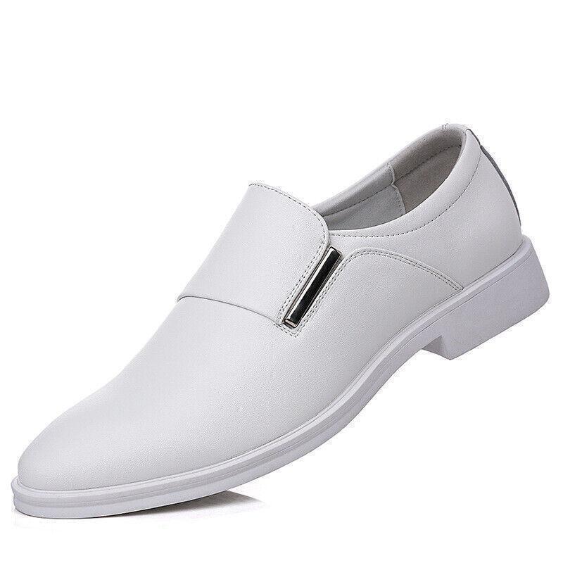 SAOLA Mocassini uomo a punta slip on ecopelle scarpe buniness casual da lavoro formali