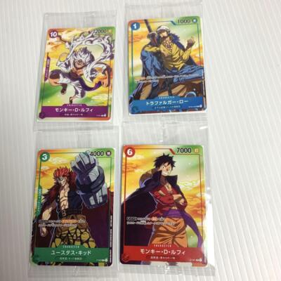 All 4 SEVEN ELEVEN Parallel PROMO One Piece Card P-041 P-003 P-001 ST03-008 JP