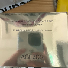 AGE20s Signature Essence Cover Pact Intense Cover refill 2pcs, KBeauty, sample