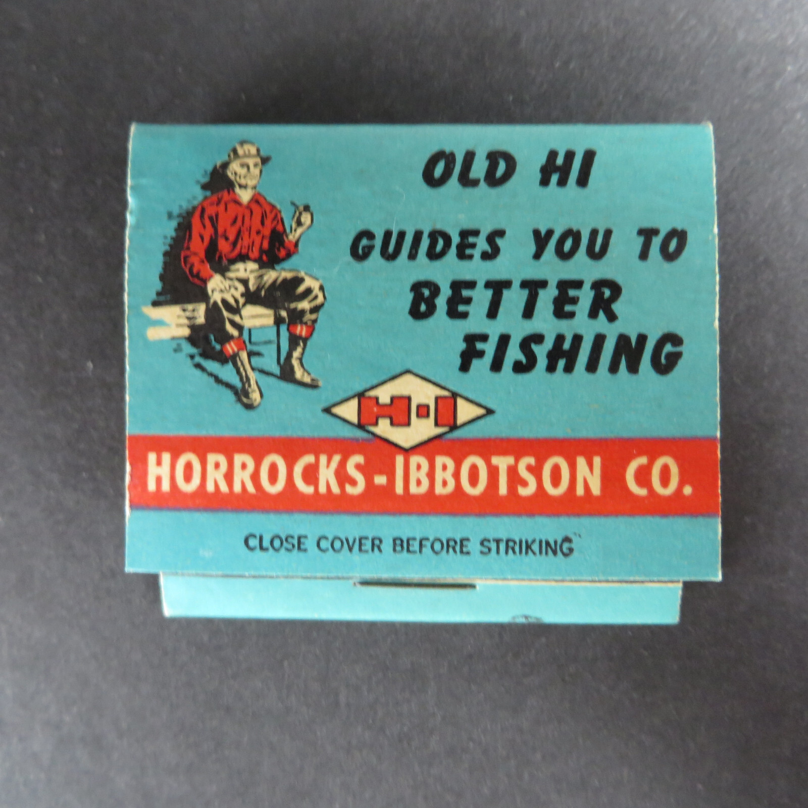 HORROCKSIBBOTSON CO Matchbook Fly Fishing Tackle Full Unstruck Ohio