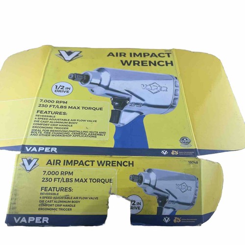Vaper Pneumatic 1/2" Air Torque Impact Wrench 19748 eBay