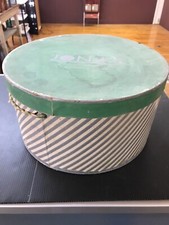 Vintage Jonas Hat Box Only Richmond Virginia Broad Street Retro Green L1