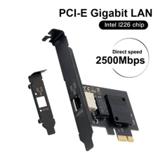 2.5G PCIE to RJ45 Network Card Intel I226 NIC Ethernet Adapter for Gaming Office