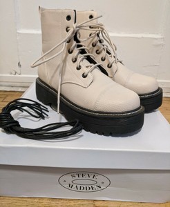 steve madden platform combat boots