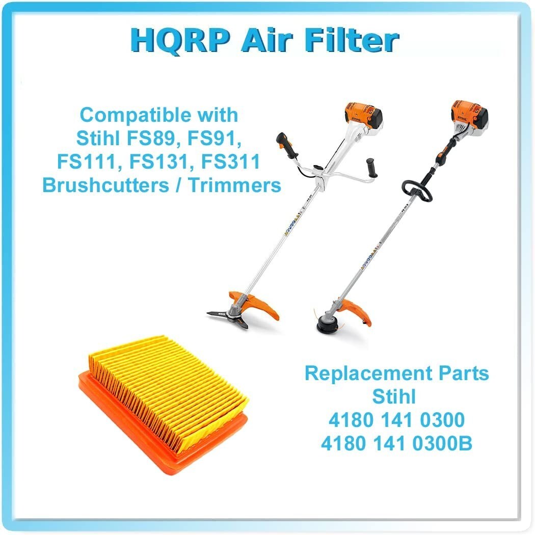 2 Stück Luftfilter Für Stihl Motorsensen FS89, FS91, FS111, FS131, FS311 – Langlebiger Ersatzfilter