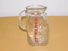 VINTAGE 6 1/2" EVENFLO 4 CUPS 1 QT 32 OZ GLASS PITCHER