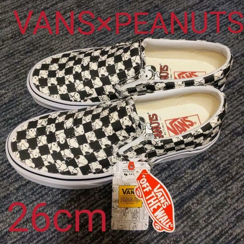 snoopy vans slip ons