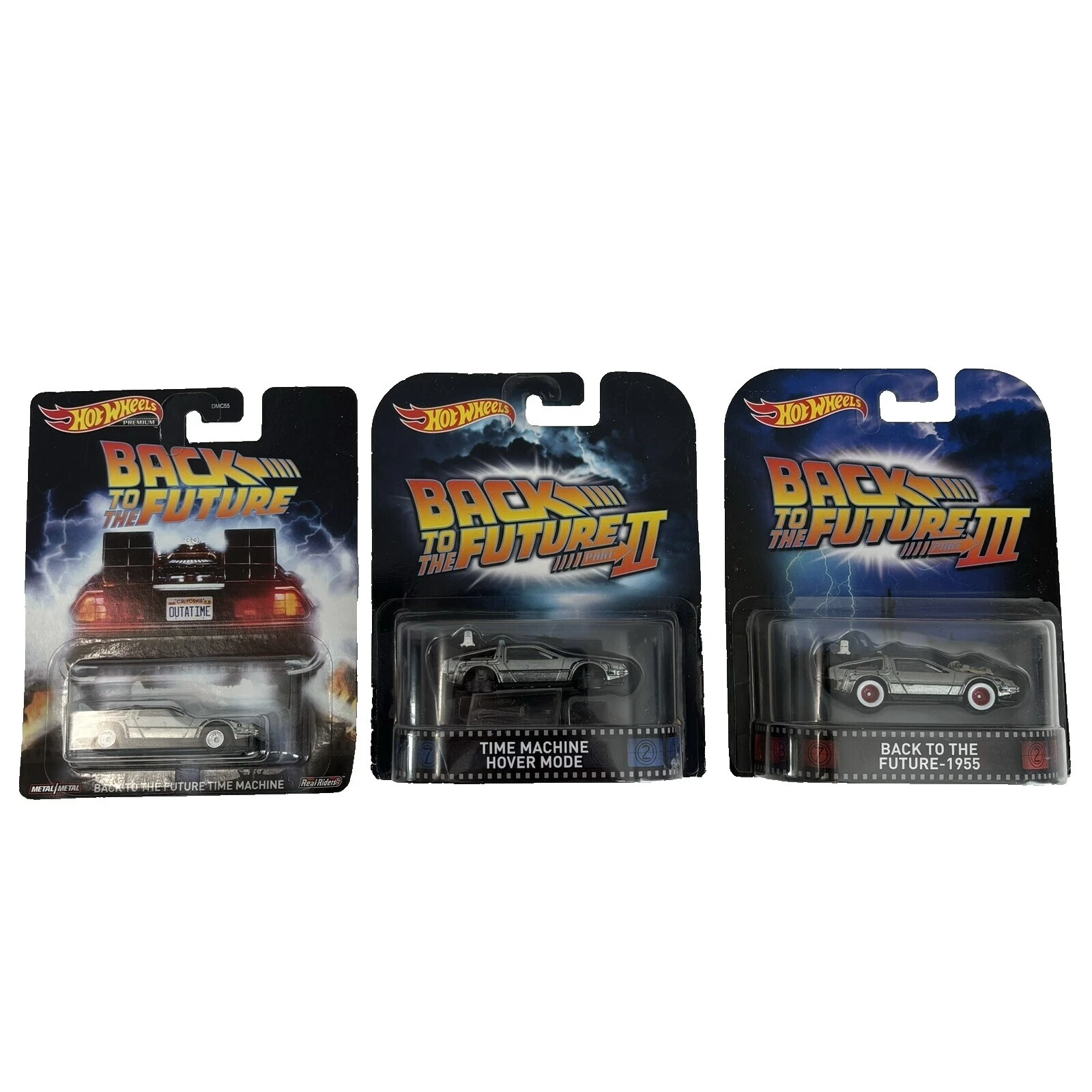 Hot Wheels Hot Wheels Real Riders Back to the Future Diecast Cars, Trucks & Vans