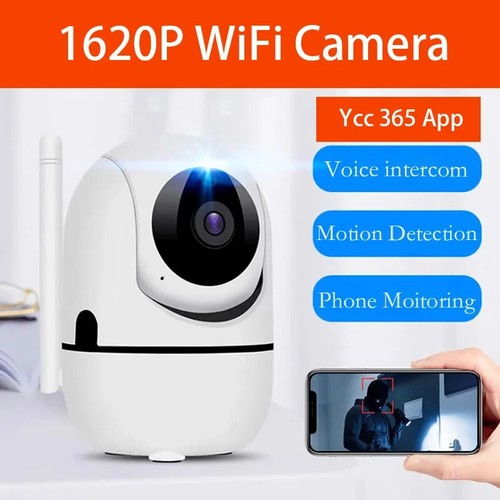 Caméra de surveillance IP WiFi HD 1080p (YCC365 Plus), dispositif de sécurité do - Afbeelding 2 van 3