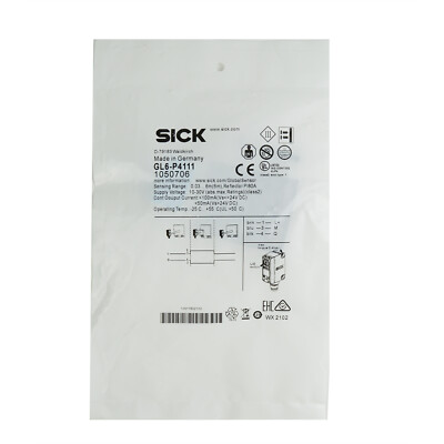 SICK GL6-P4111 Miniature Photoelectric Sensors,PNP New Kd