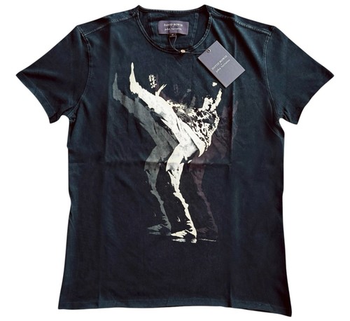 David Bowie x John Varvatos NWT "THE MAN" Capsule Collection T-Shirt - Medium M