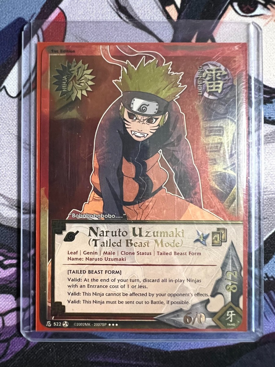 Naruto CCG - Naruto Uzumaki (Tailed Beast Mode) - Super Rare