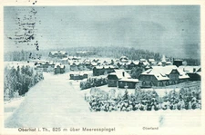 Postcard * Oberhof i. Thuringia 825 m above sea level (AB)20422