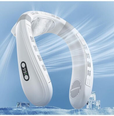 #ad FAMOTANSIA Neck Fan with Cooling Plate｜Neck Air Conditioner｜4400mAh Rechargeable $14.99
