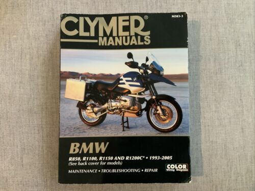 BMW Clymer Service Guide and Manual R850 R1100 R1150 & R1200C 1993-2005 M503-3 - Afbeelding 1 van 2