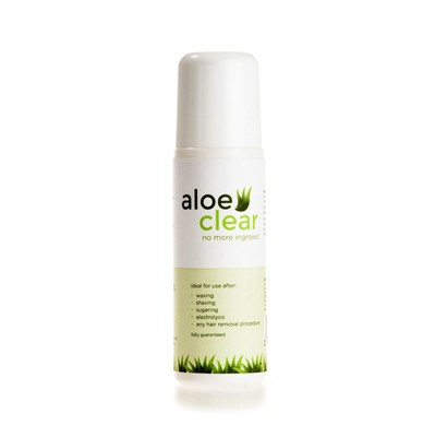Aloe Clear Jumbo 120ml Roll On Gel Ingrown Hair Razor Burn