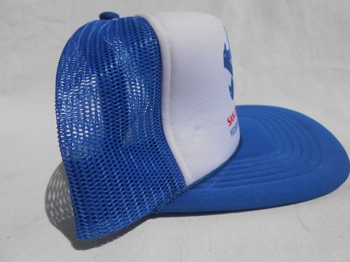 Vintage 80's Radio Kap Snapback Trucker Hat San Diego Federal Credit Union Eagle - Picture 6 of 10