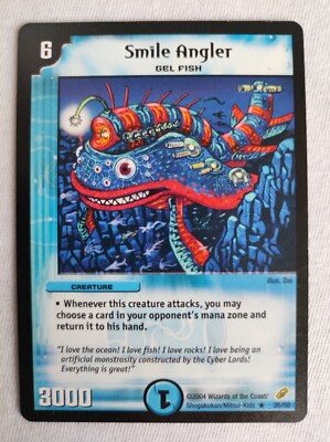 Duel Masters TCG   Smile Angler 26/55   RARE   DM-04