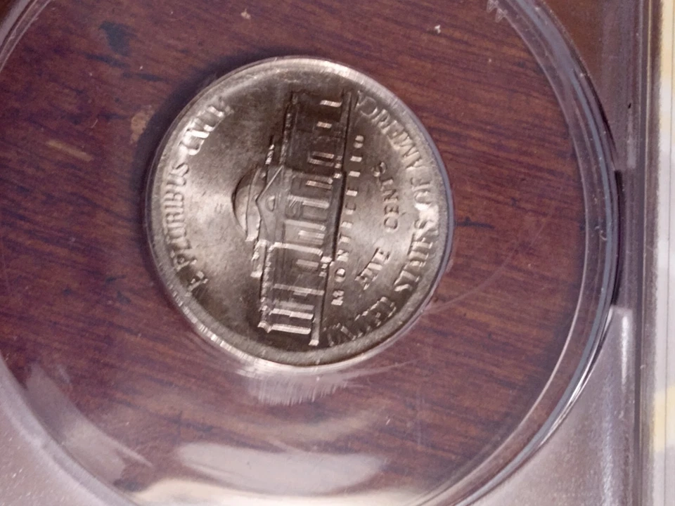 1989-P 5c broad struck nickel error MS64 ANACS 23.3mm - Image 4 of 4