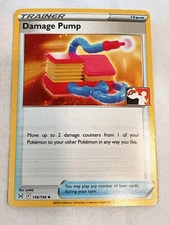 Damage Pump 156/196 Holo - Play! Pokemon Stamp Prize Pack Series 3 Promo - NM 