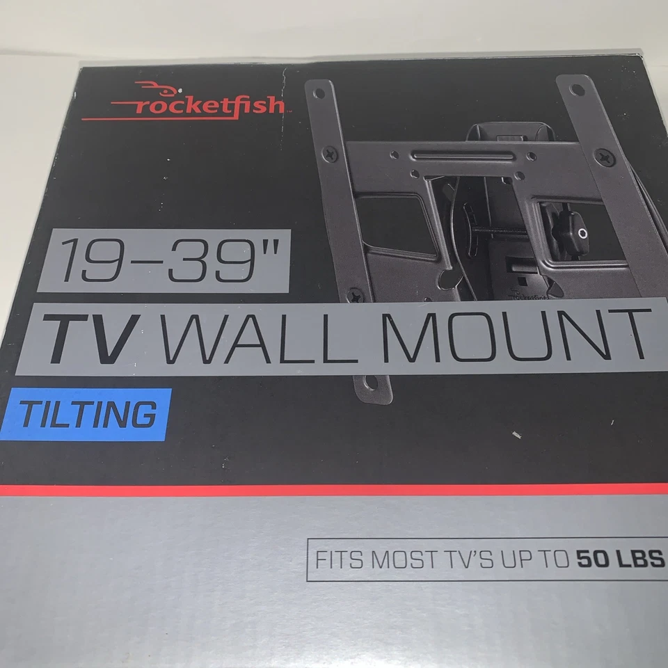 Rocketfish Tilting TV Wall Mount for Most 19" to 39" TVs up to 50 LBS RF-HTVMTAB - Image 2 of 4