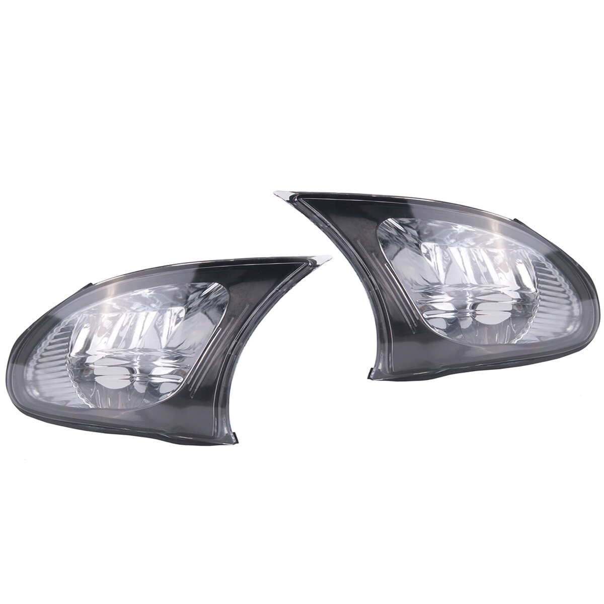 Pair Of Clear Corner Lights For BMW 3-Series E46 4-Door Sedan (2002-2005 Models)