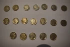 19 Buffalo Nickels. Good condition. 5 Grams Per.
