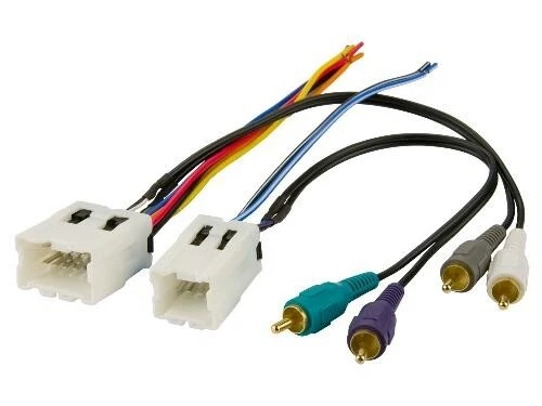 Single DIN Car Stereo Install Kit for 2008-2012 Nissan Titan W/factory Amplifier - Imagem 4 de 4