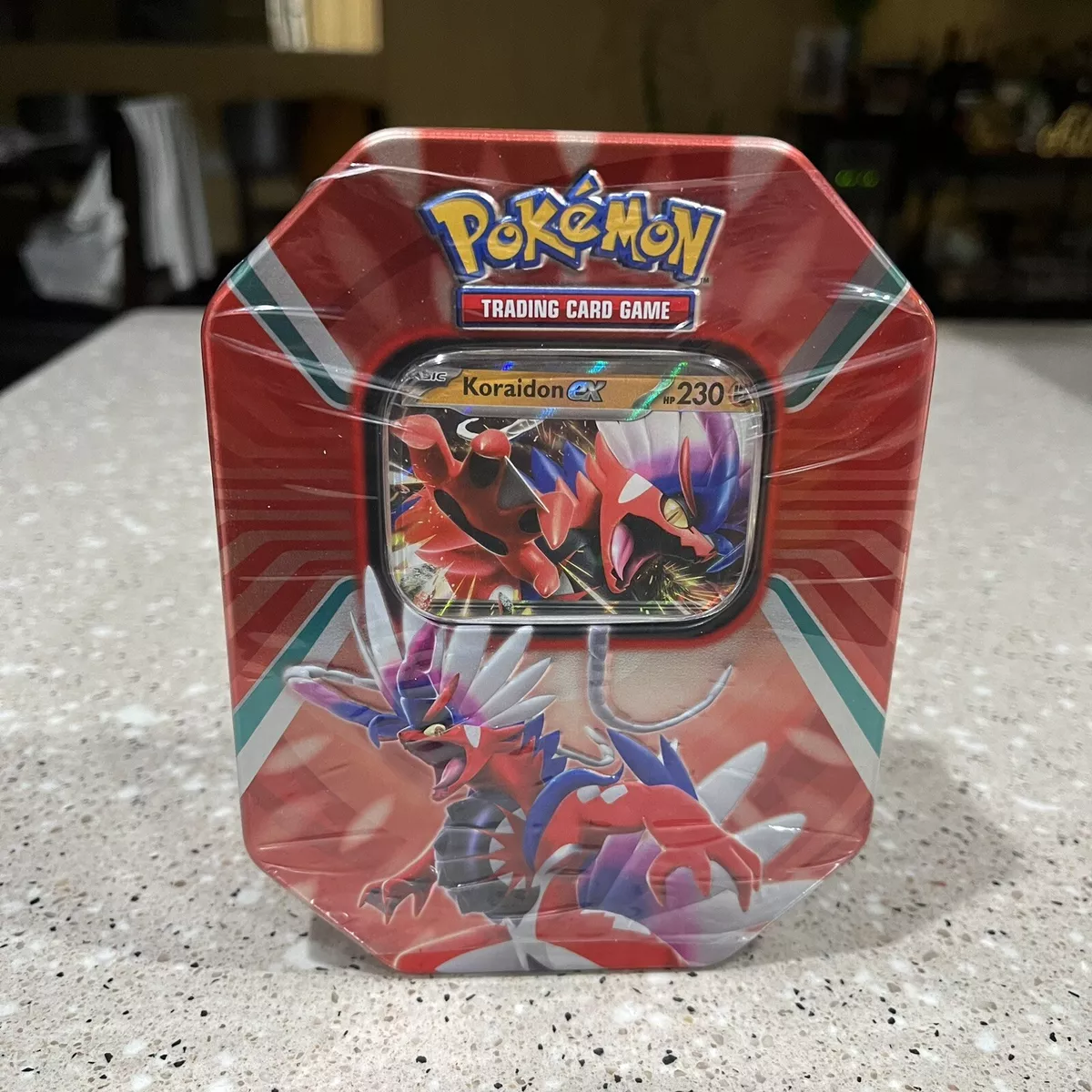 Lata com Cartas Pokémon Summer Tin 2023 EN - Koraidon