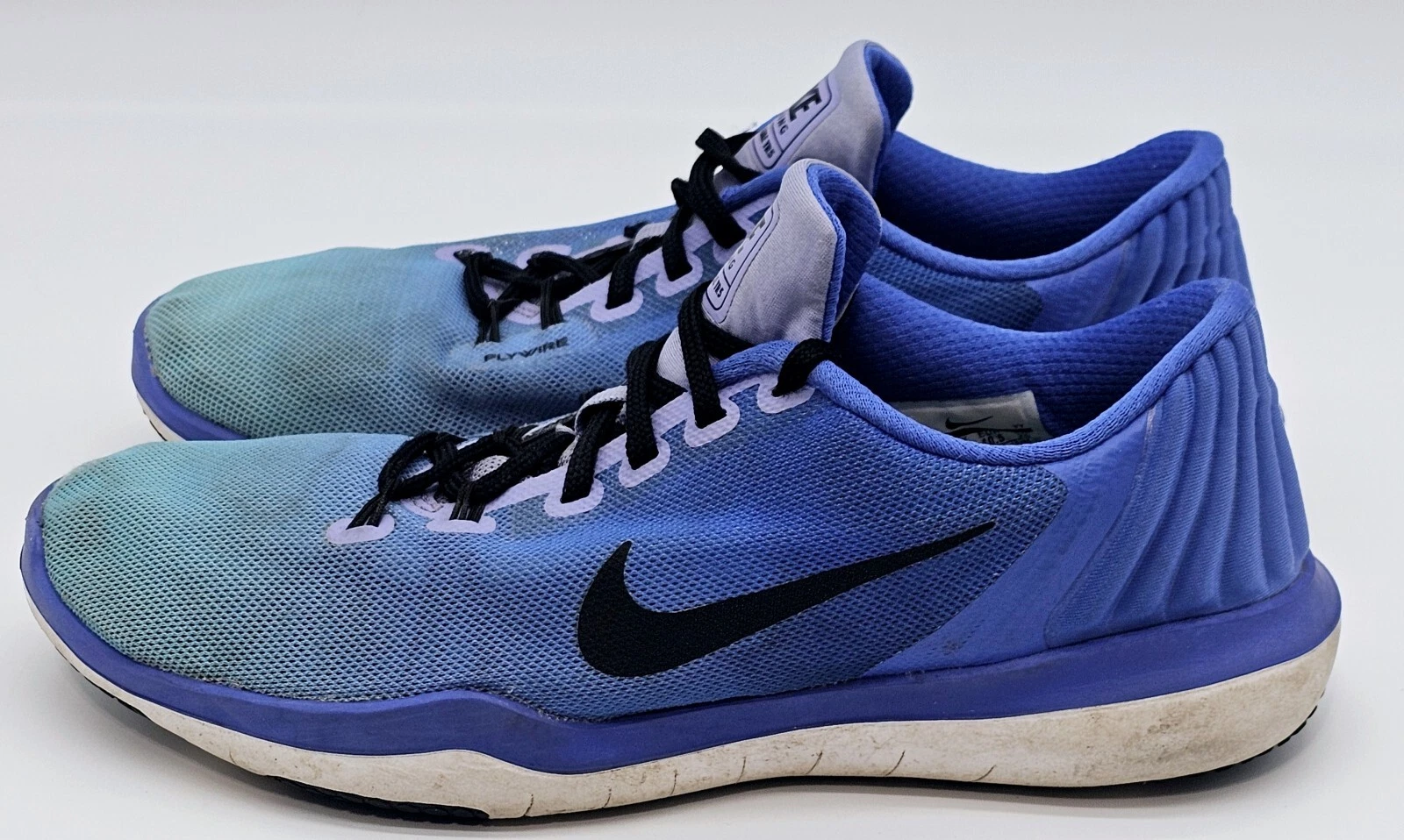 Chaussures femme Nike Flywire Flex Supreme TR 5 bleu course 898472 400