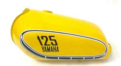 1977-1979 Yamaha Yz125 Yz 125 Yellow Painted Steel Petrol Fuel Gas