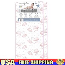 Twilight 80 Coil Crib Toddler Mattress Firm Waterproof Hypoallergenic 5in New