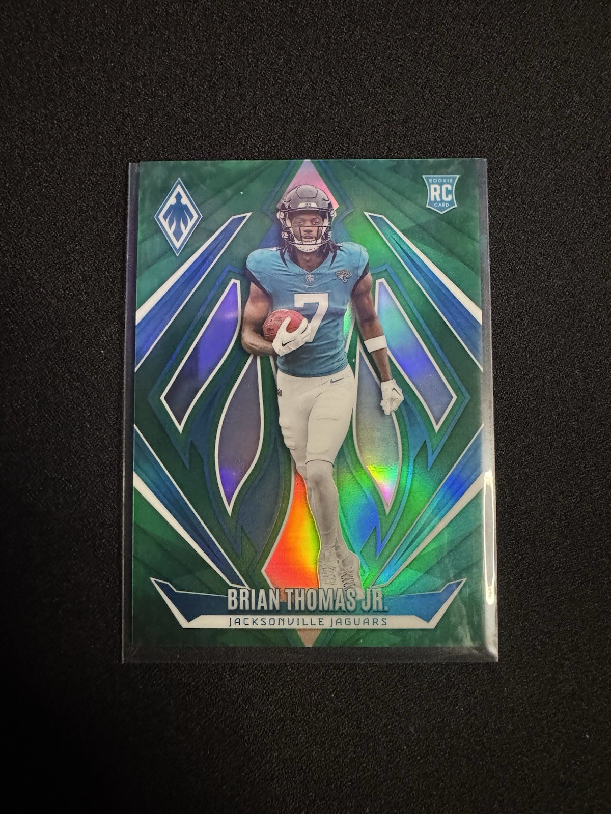 Brian Thomas Jr. 2024 Panini Phoenix NFL RC Green 15/25 Rookie #164 Jaguars